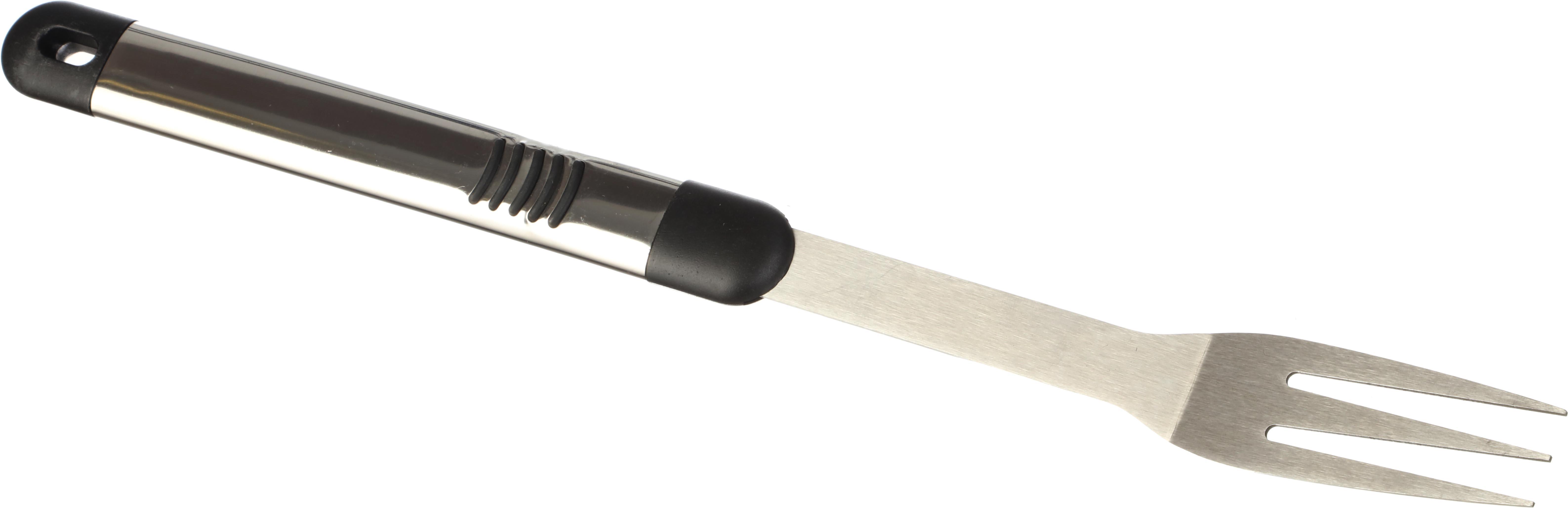 Halfords 3pc Long Handled BBQ Tool Set with Storage Case