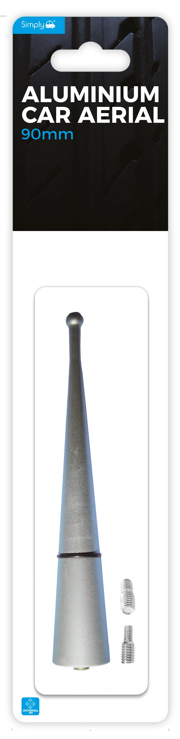 Aluminium Car Aerial 90mm