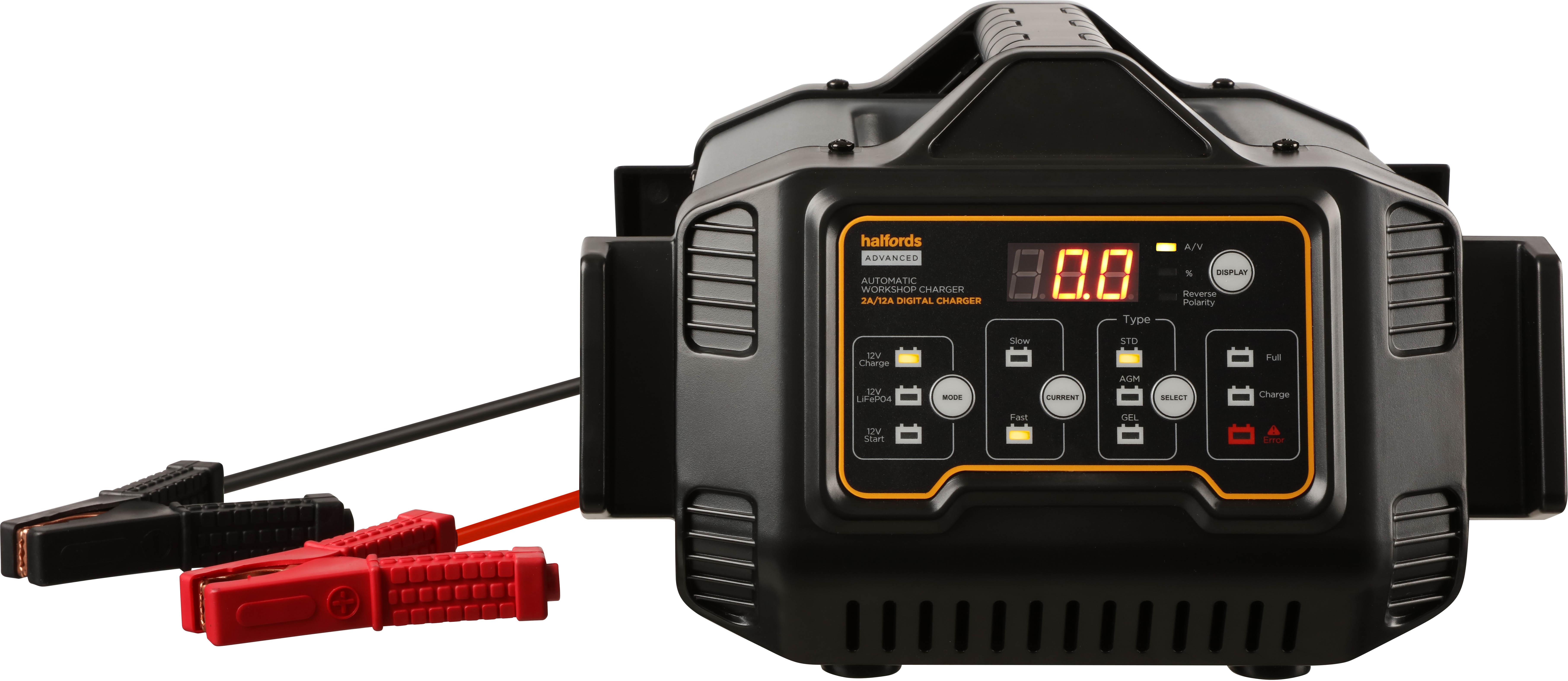Halfords Fully Automatic Workshop Charger