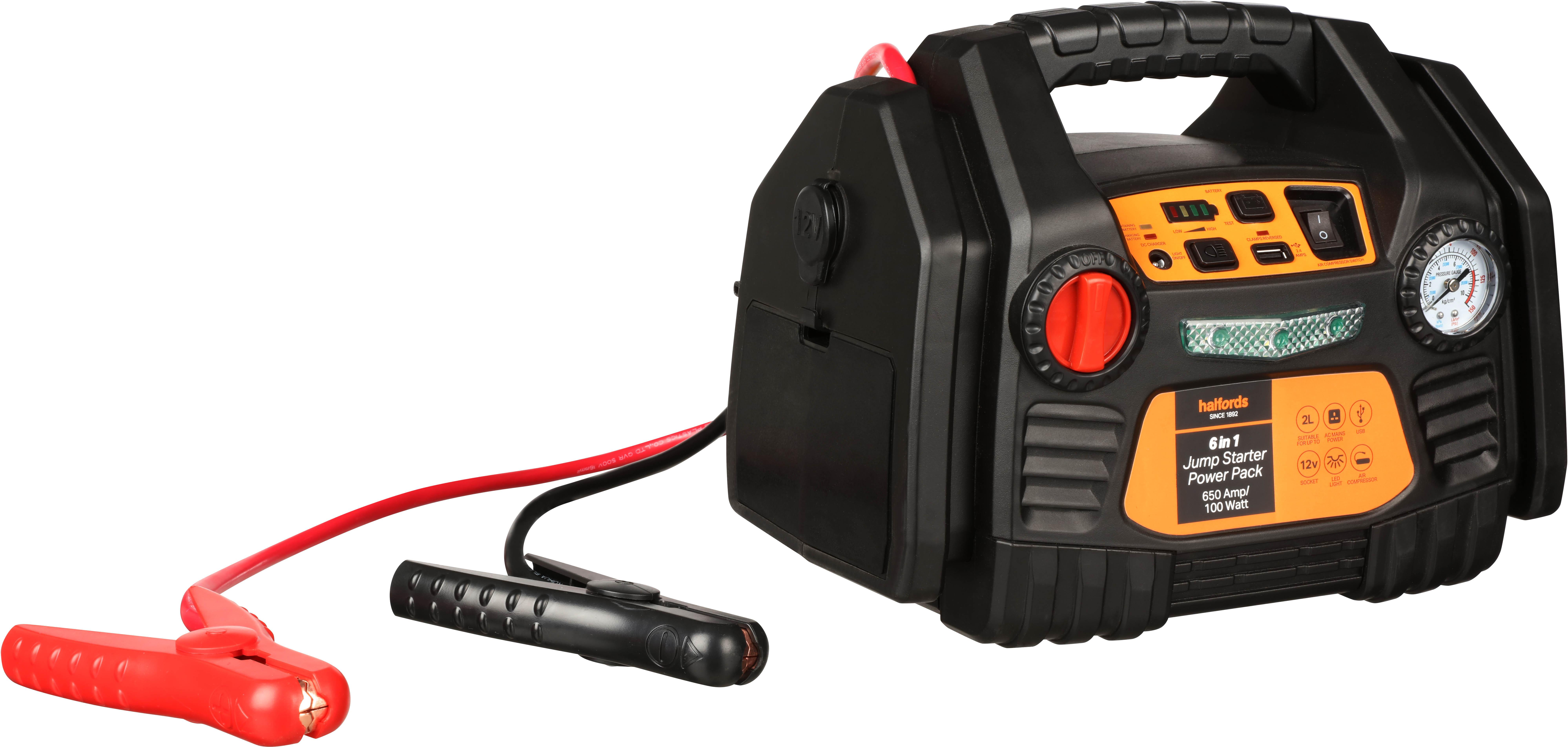 Halfords 6-in-1 Jump Starter Power Pack