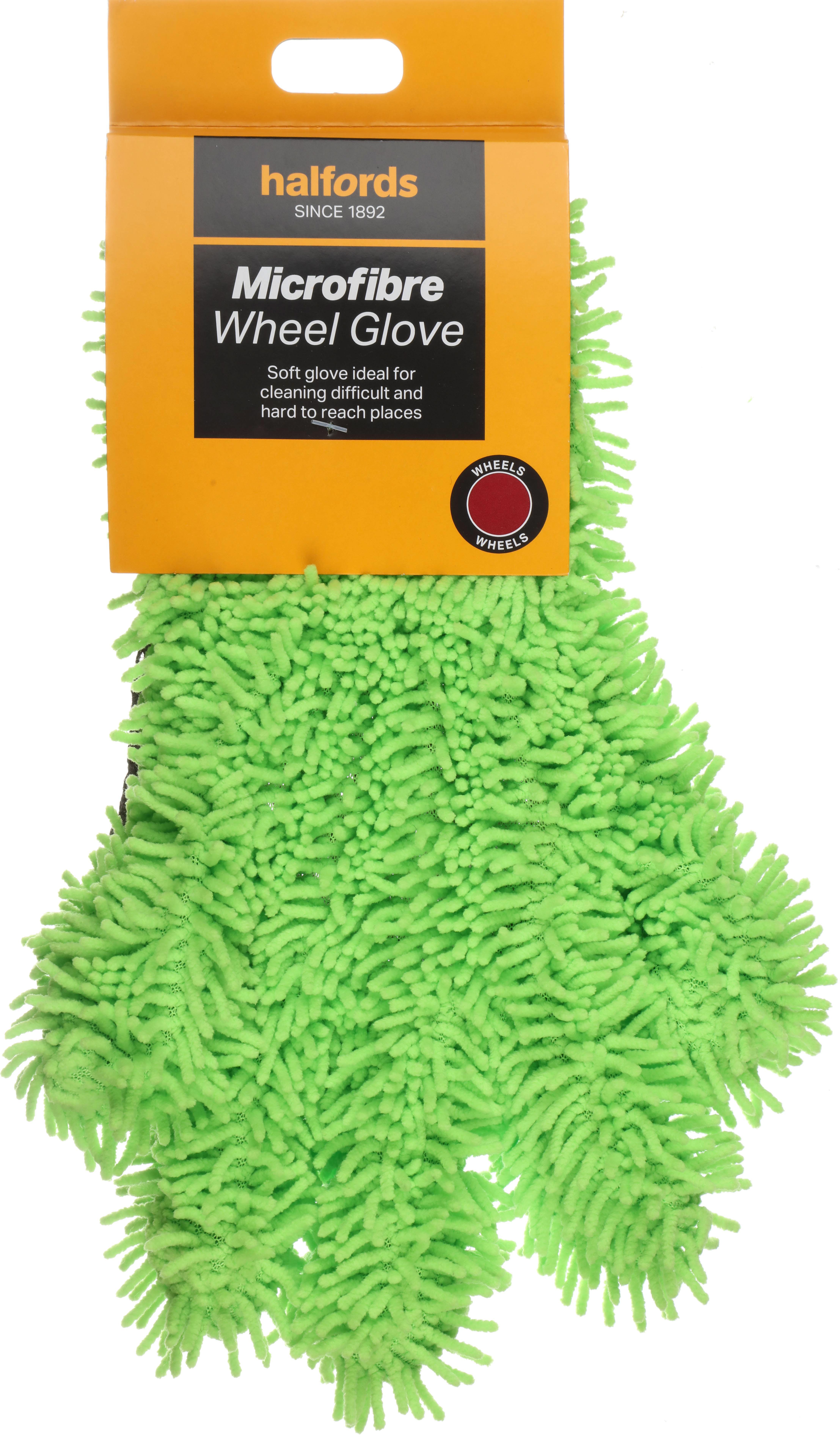 Halfords Microfibre Wheel Glove