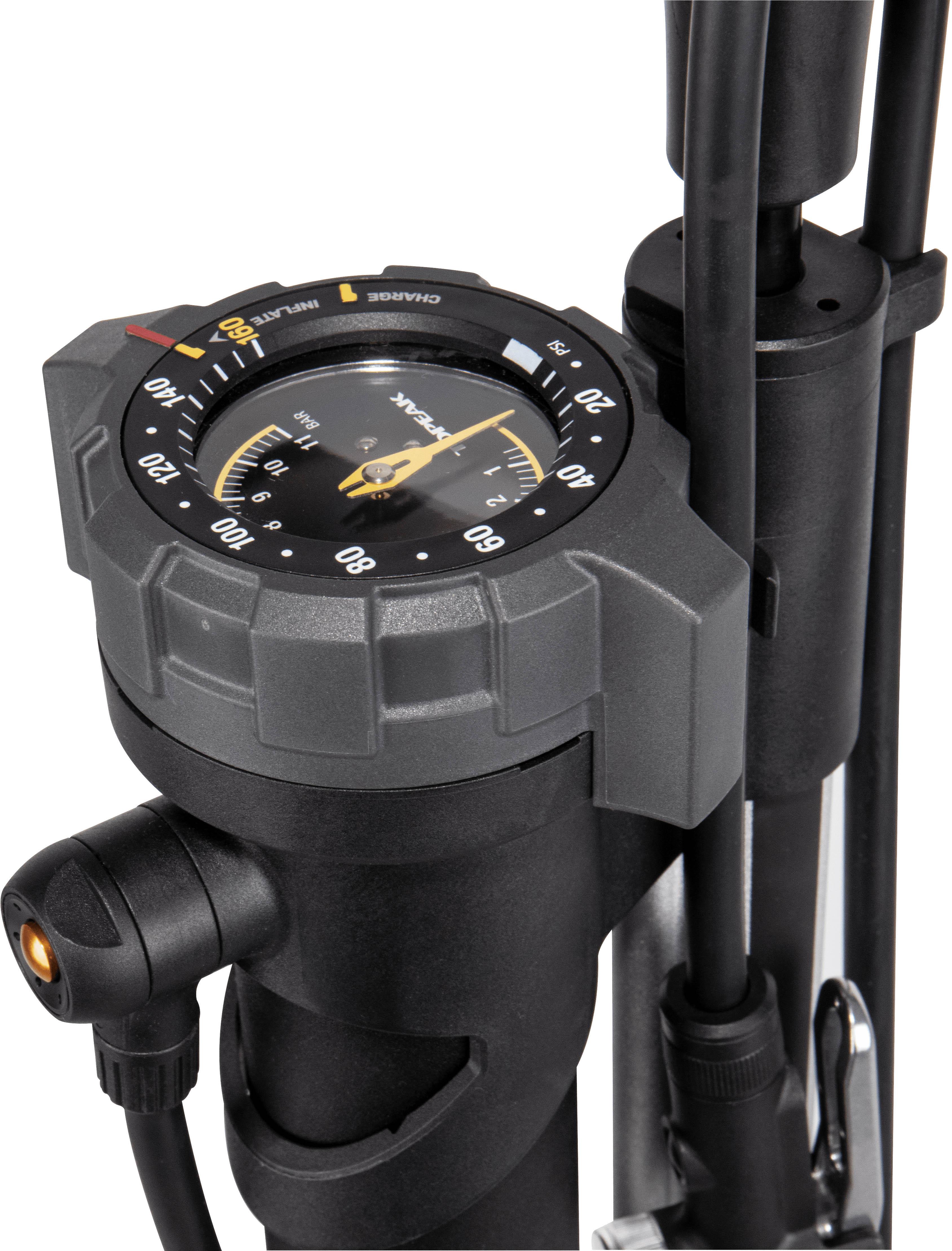 Topeak JoeBlow Booster Floor Pump, Black