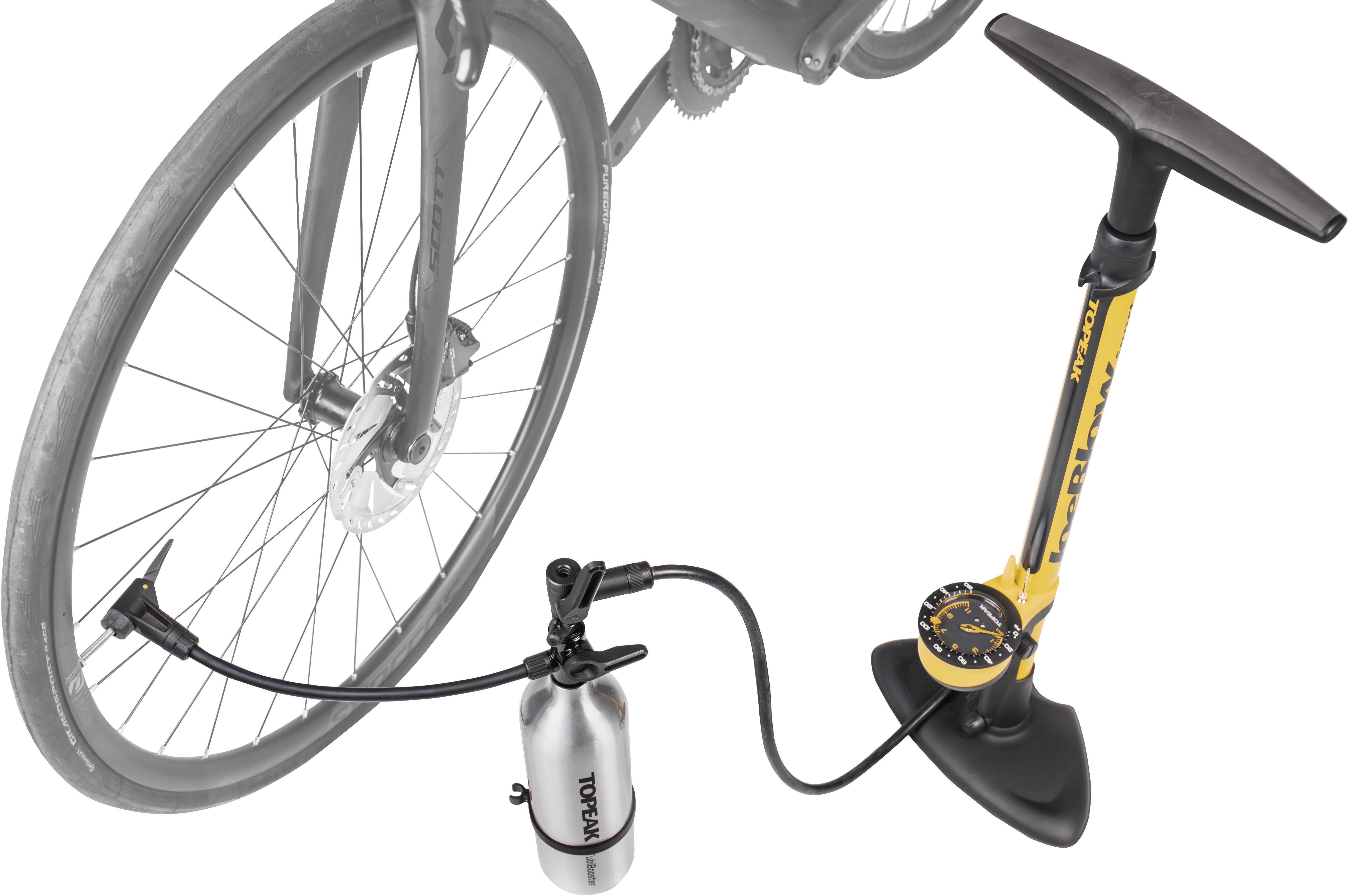 JoeBlow Tubibooster X Tubeless Pump 4 JoeBlow Tubibooster X Tubeless Pump